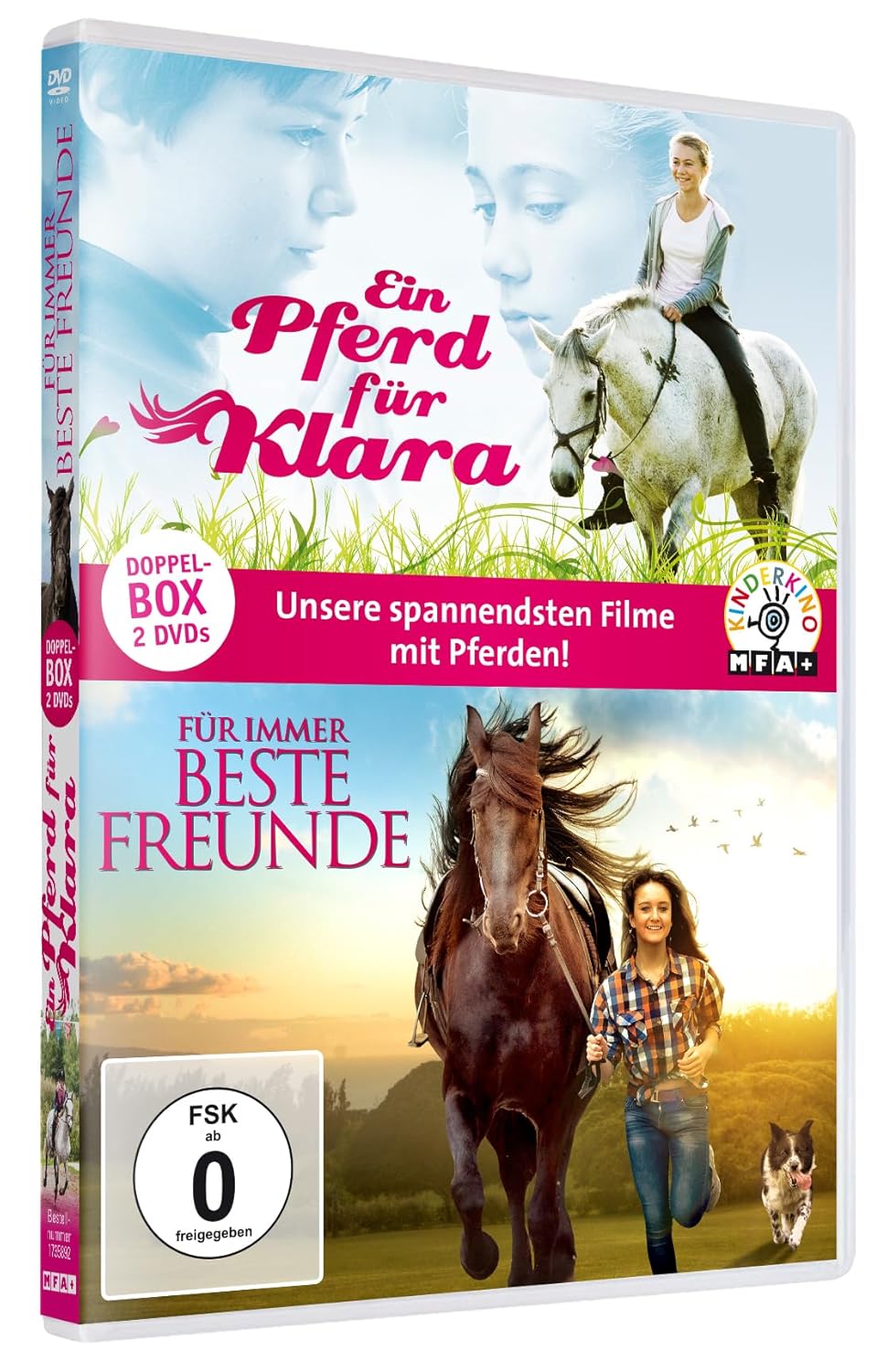 DELLA PELLE, PAUL/MOBERG, ALEXANDER - PFERDEFILM-DOPPELBOX: FUR IMMER BESTE FREUNDE & EIN PFERD FUR KLARA