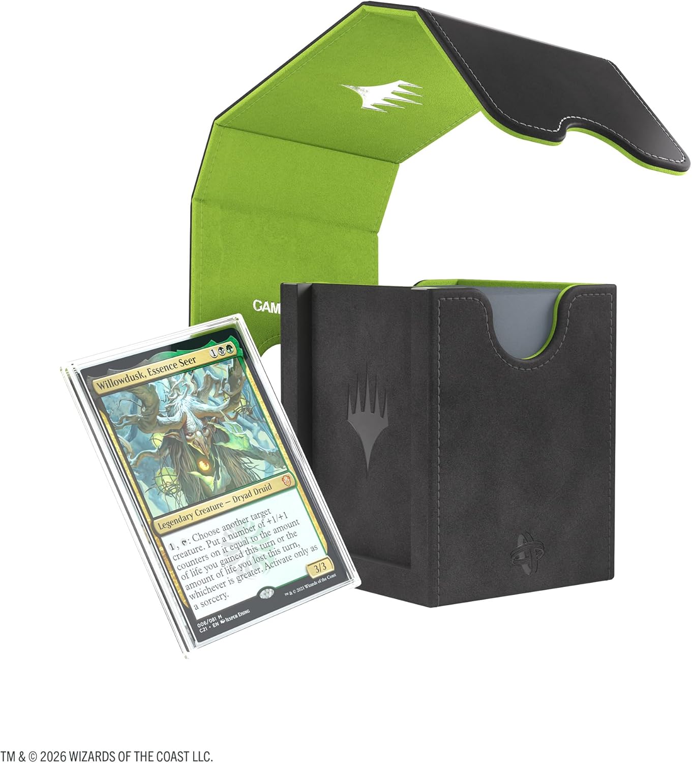 Magic: The Gathering | Secrets of Strixhaven Squire Plus 100+ XL - Black/Green