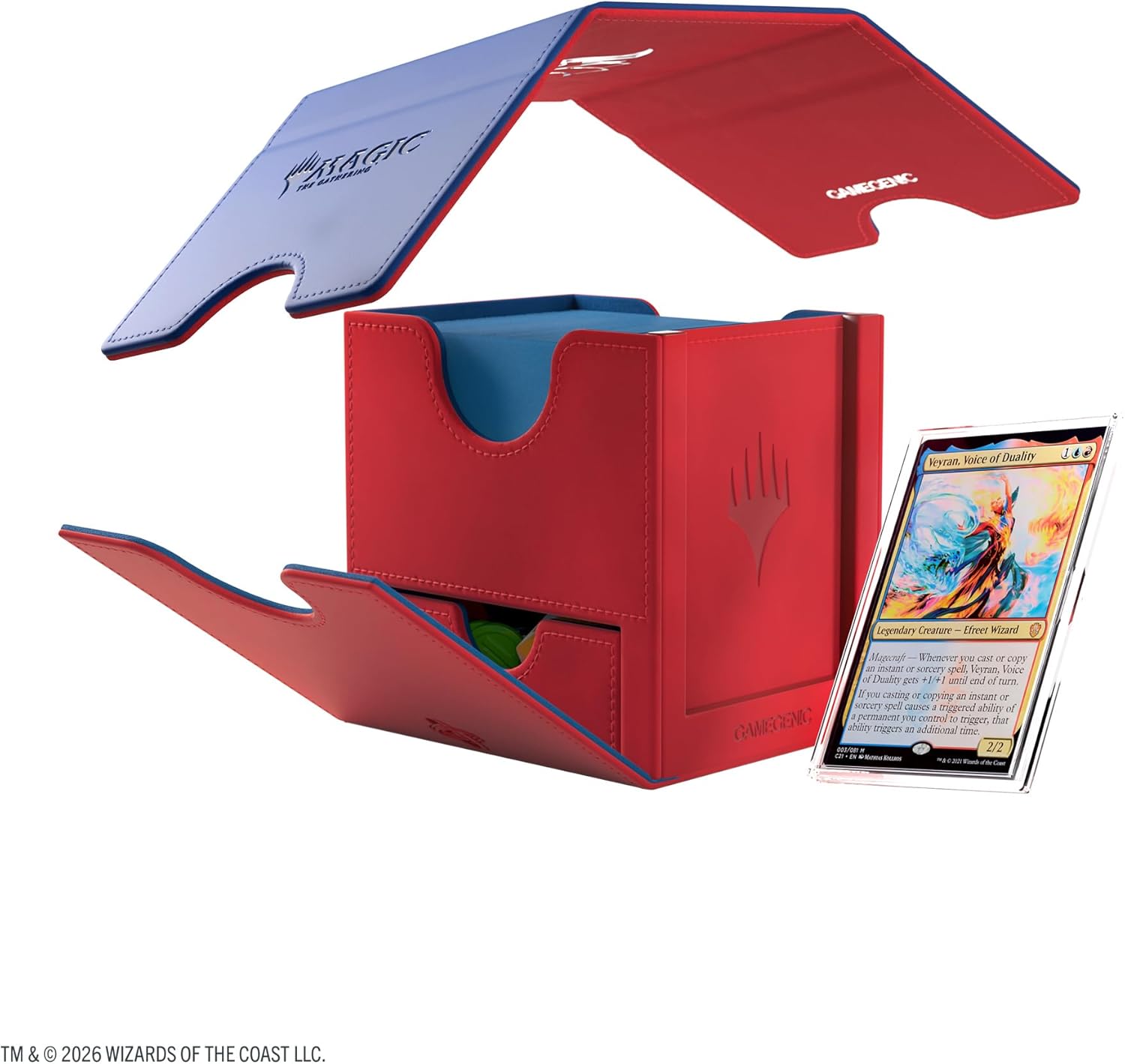 Gamegenic | Magic: The Gathering | Secrets of Strixhaven Sidekick PRO 100+ XL - Prismari
