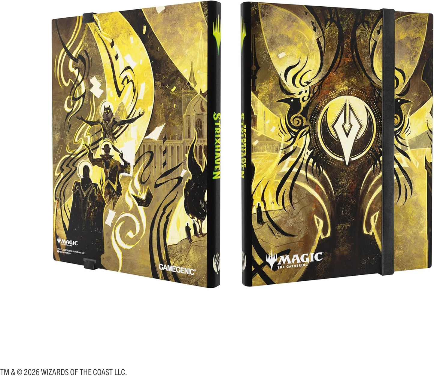 Gamegenic | Magic: The Gathering | Secrets of Strixhaven Casual Album 18-Pocket - Faction 1 | Trading Card Game Accessory | Ages 13+