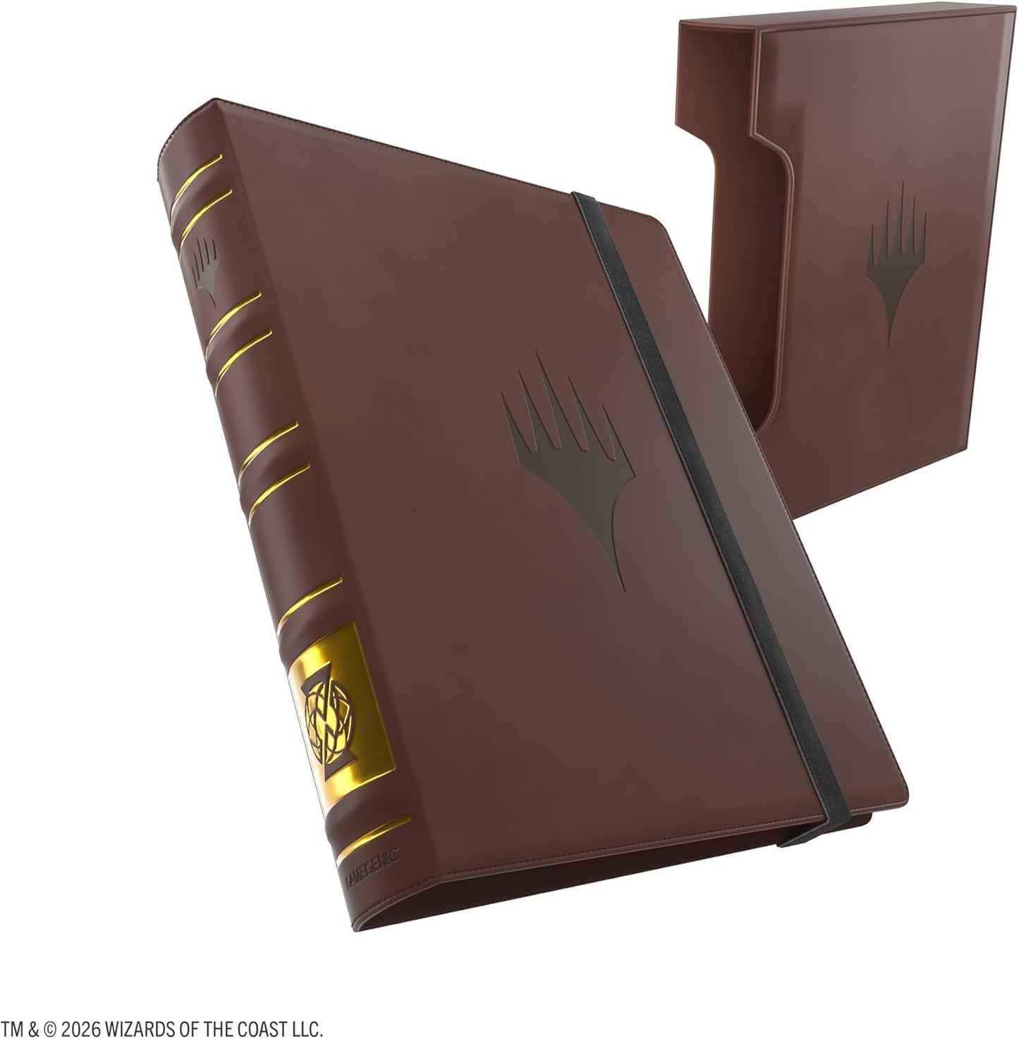 Gamegenic | Magic: The Gathering | Secrets of Strixhaven Cards Almanac 18-Pocket - Faction Logo 4 | Trading Card Game Accessory | Ages 13+