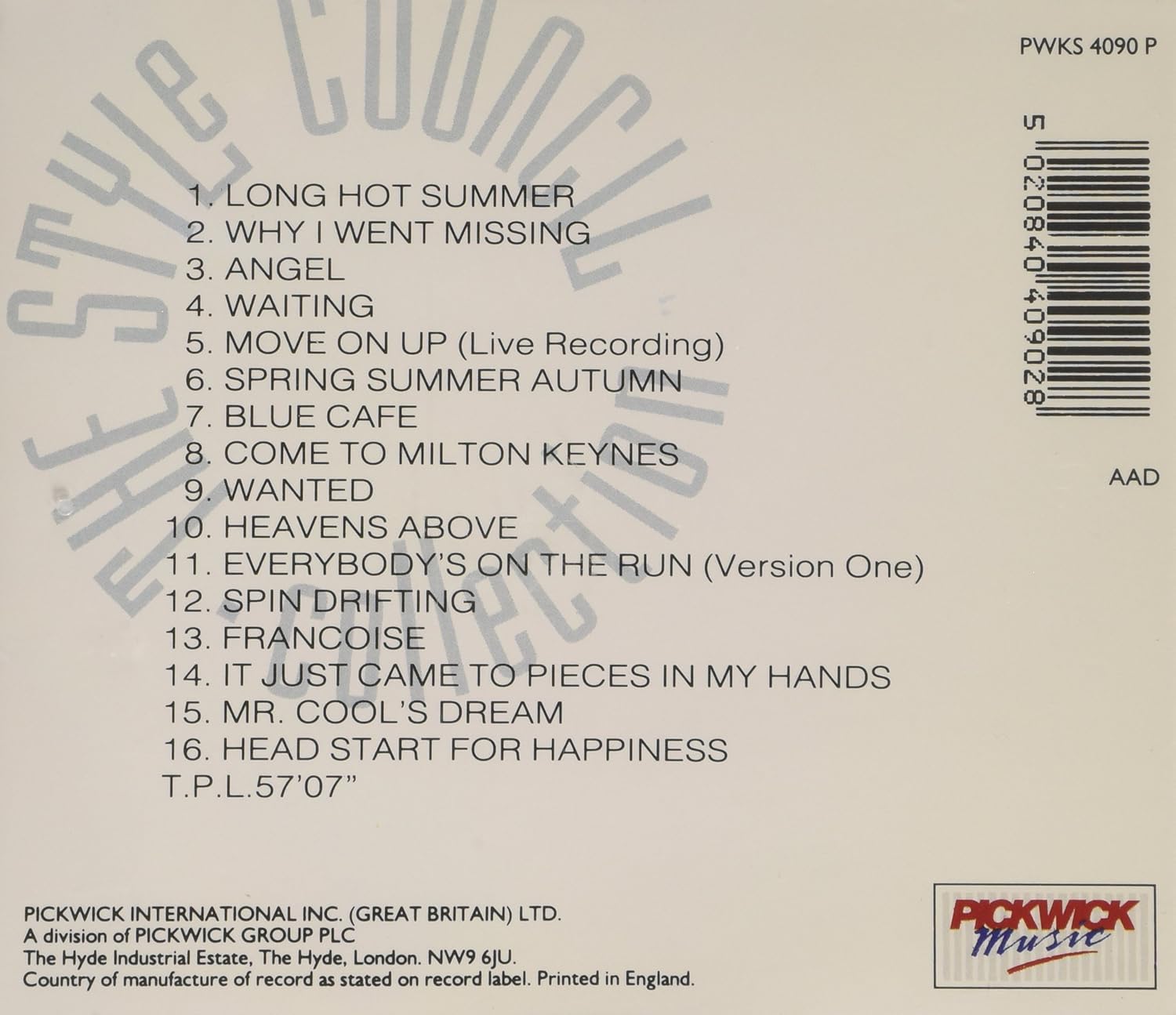 Head Start for Happiness: The Style Council Collection