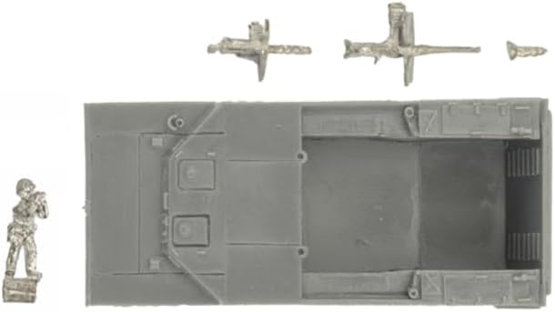 UBX46 Flames Of War 15MM - LVT(4) Amtrac Section