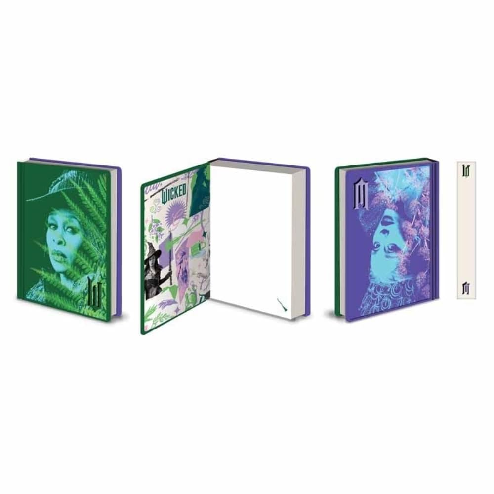 Premium Elphaba And Glinda Wicked A5 Notebook
