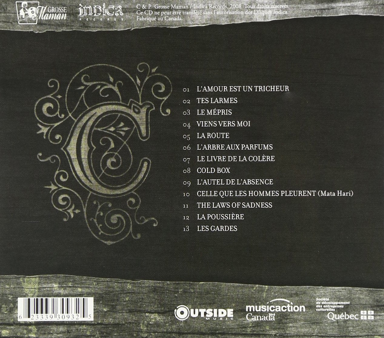 Caracol-L`Arbre Aux Parfums -Digipack