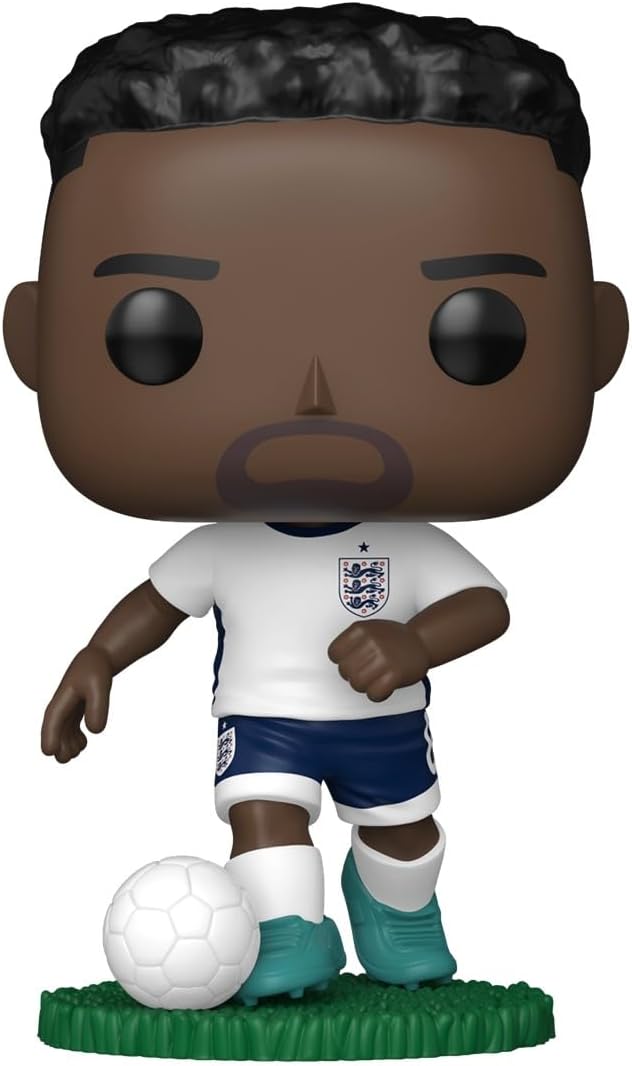 Funko POP! Football: England - Marc Guehi - Figura in vinile da collezione - Idea regalo - Prodotto ufficiale - Giocattoli per bambini e adulti - Modello di figura per collezionisti ed esposizione