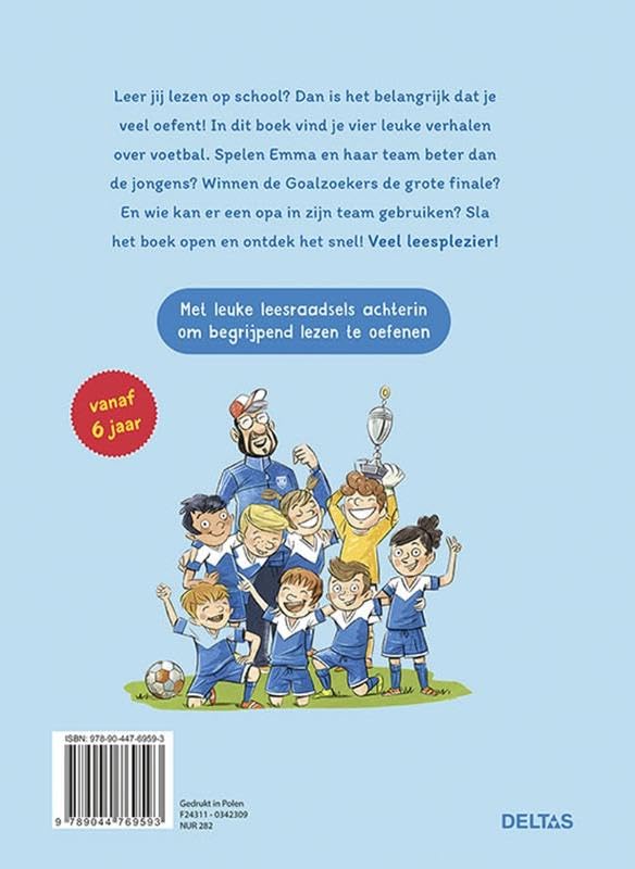 Mijn eerste voetbal leesboek: Leespret voor beginnende lezers vanaf 6 jaar
