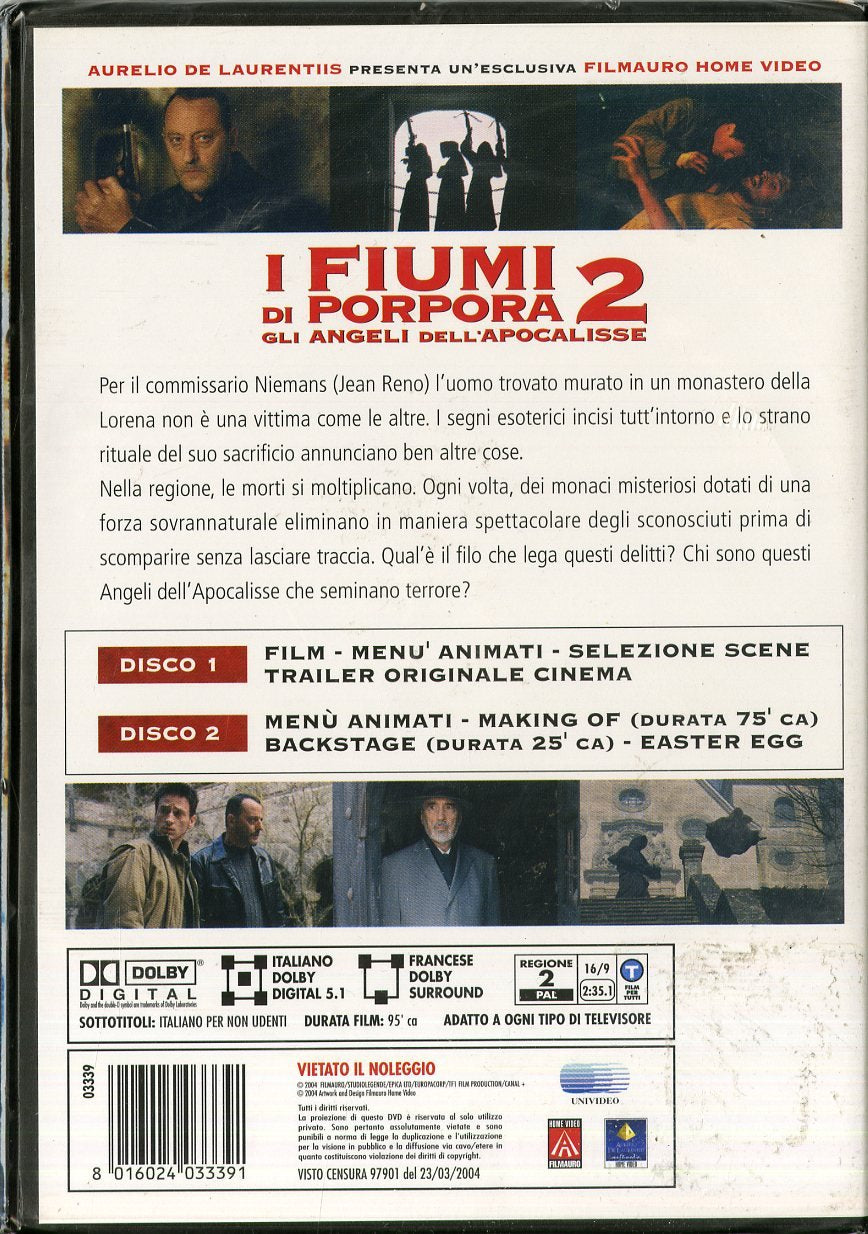 I Fiumi Di Porpora 2 (2 Dvd)