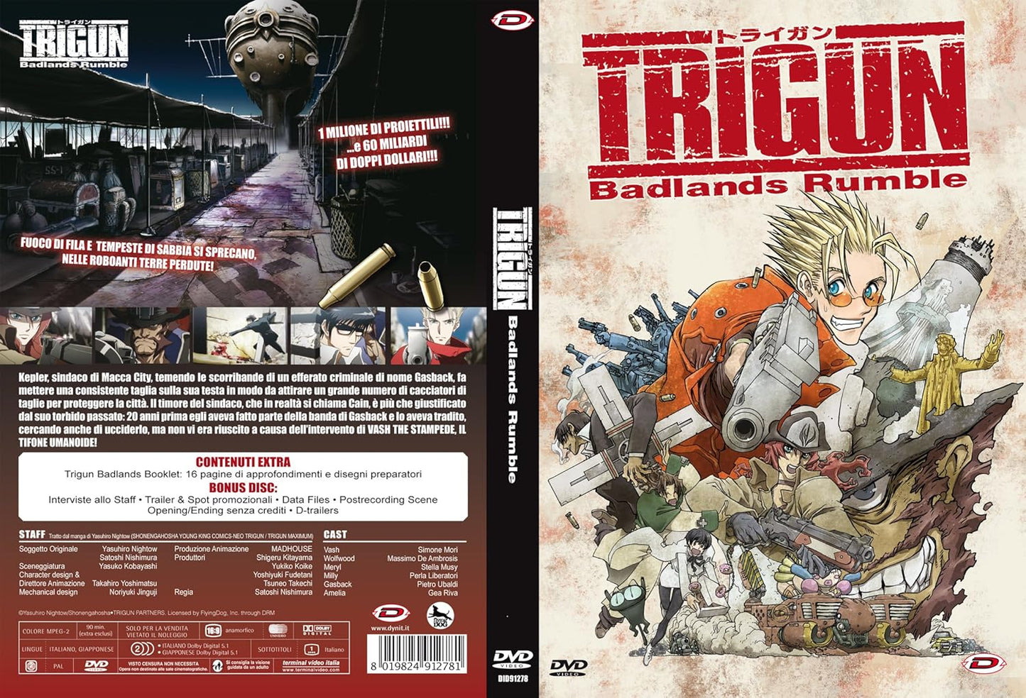 Trigun - Badlands Rumble (2 Dvd)