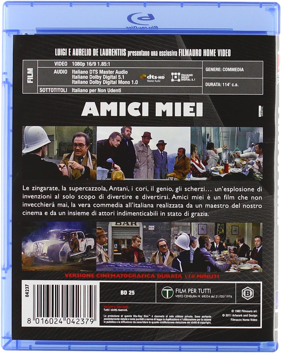 Amici Miei La Trilogia (Box 3 Br