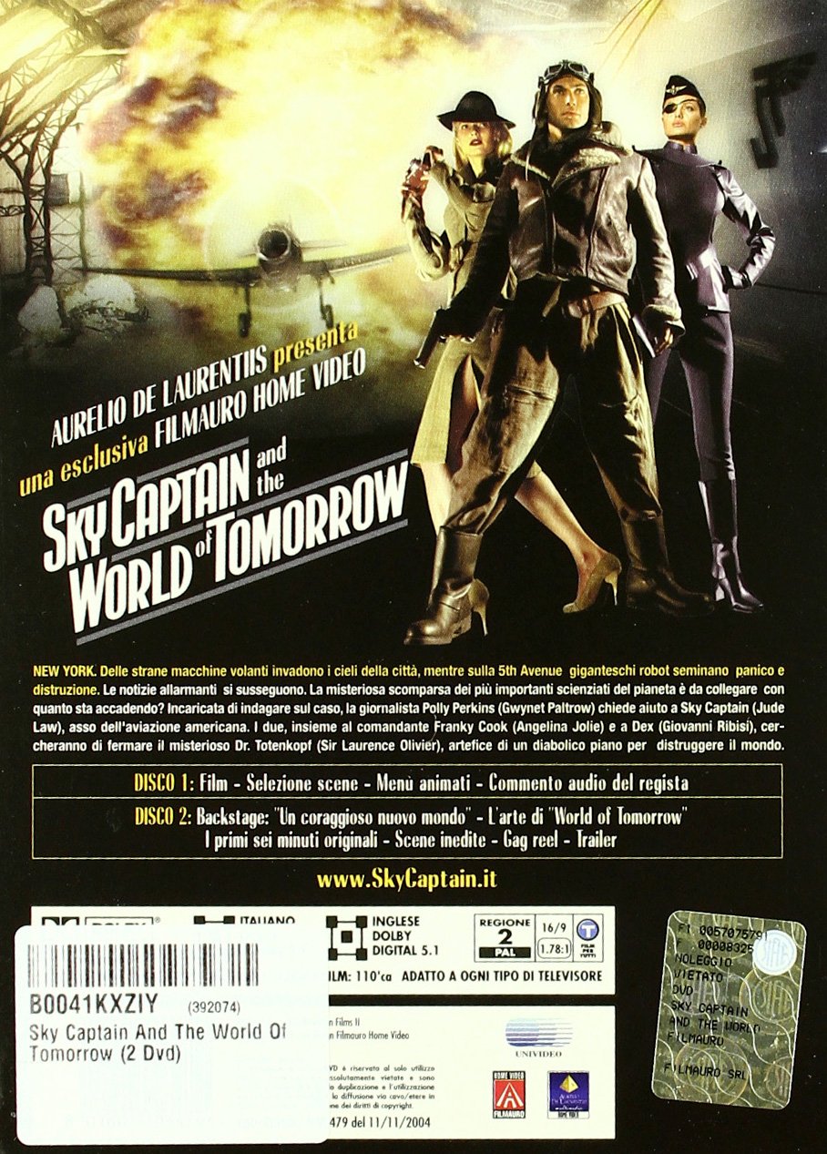 Sky Captain And The World Of Tomorrow (2 Dvd