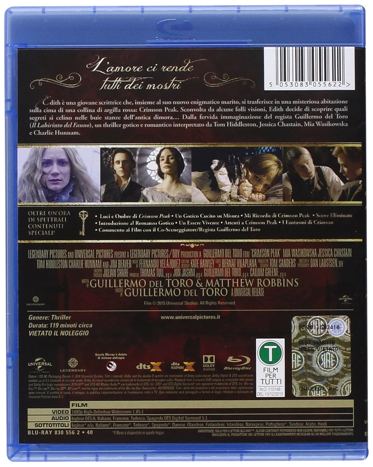 Crimson Peak (IMPORT) (No English version