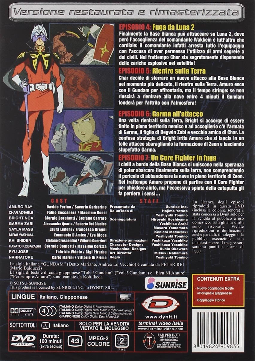 Mobile Suit Gundam Box #01 (6 Dvd)