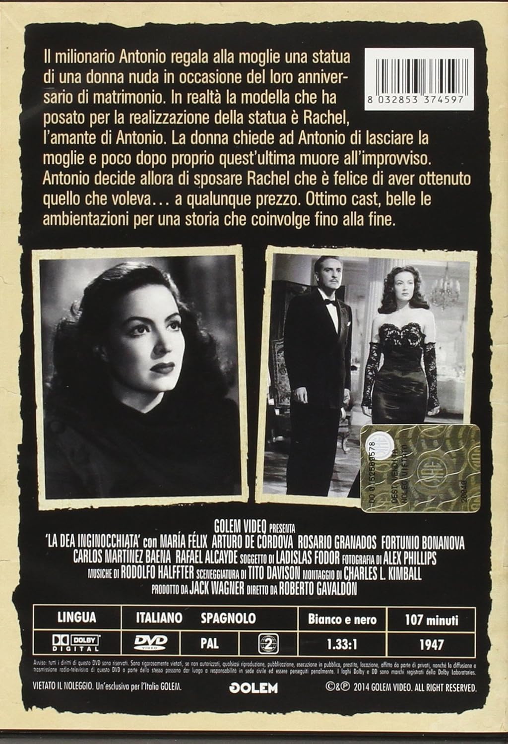la dea inginocchiata dvd Italian Import