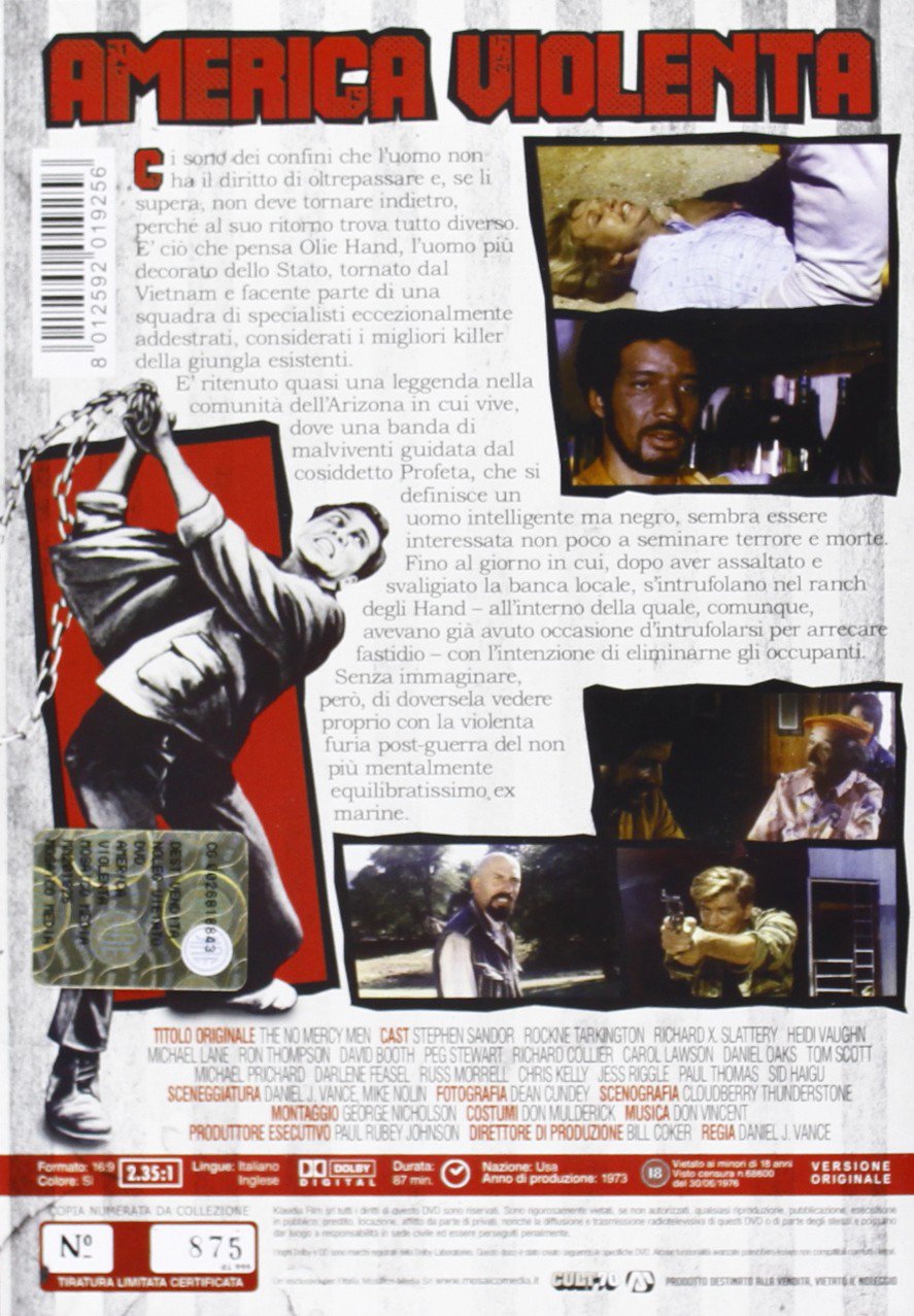 America Violenta (Ed. Limitata E Numerata