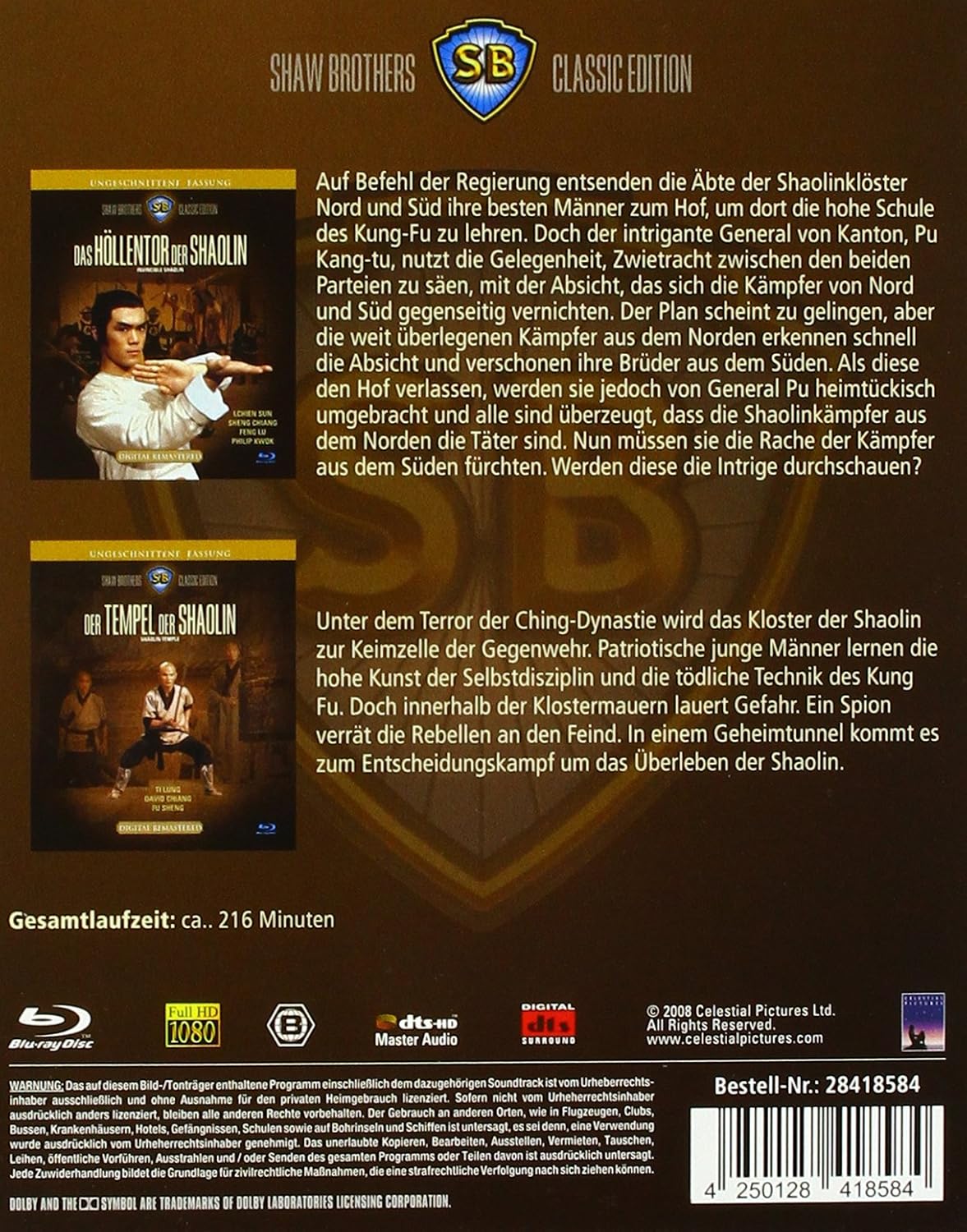 Shaw Brothers - Box 4