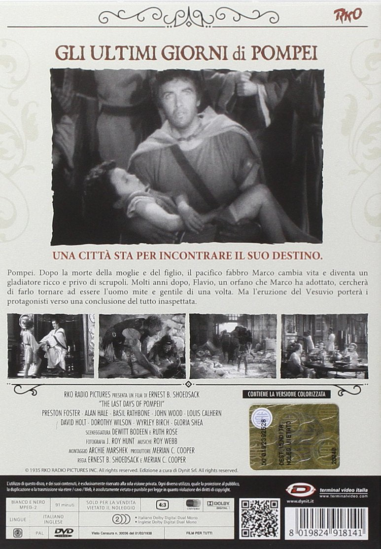 Gli Ultimi Giorni Di Pompei (1938
