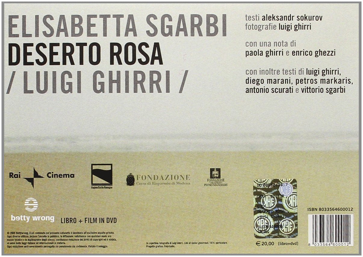 Deserto Rosa / Luigi Ghirri (Dvd+Libro)