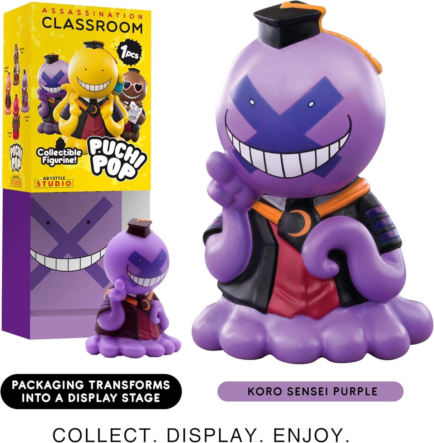 ABYstyle Studio Assassination Classroom Puchipop Figurine – Official Product Manga Collection Figurine