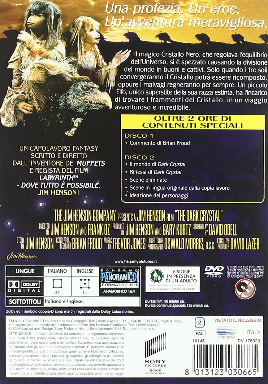 Dark Crystal (CE) (2 Dvd)