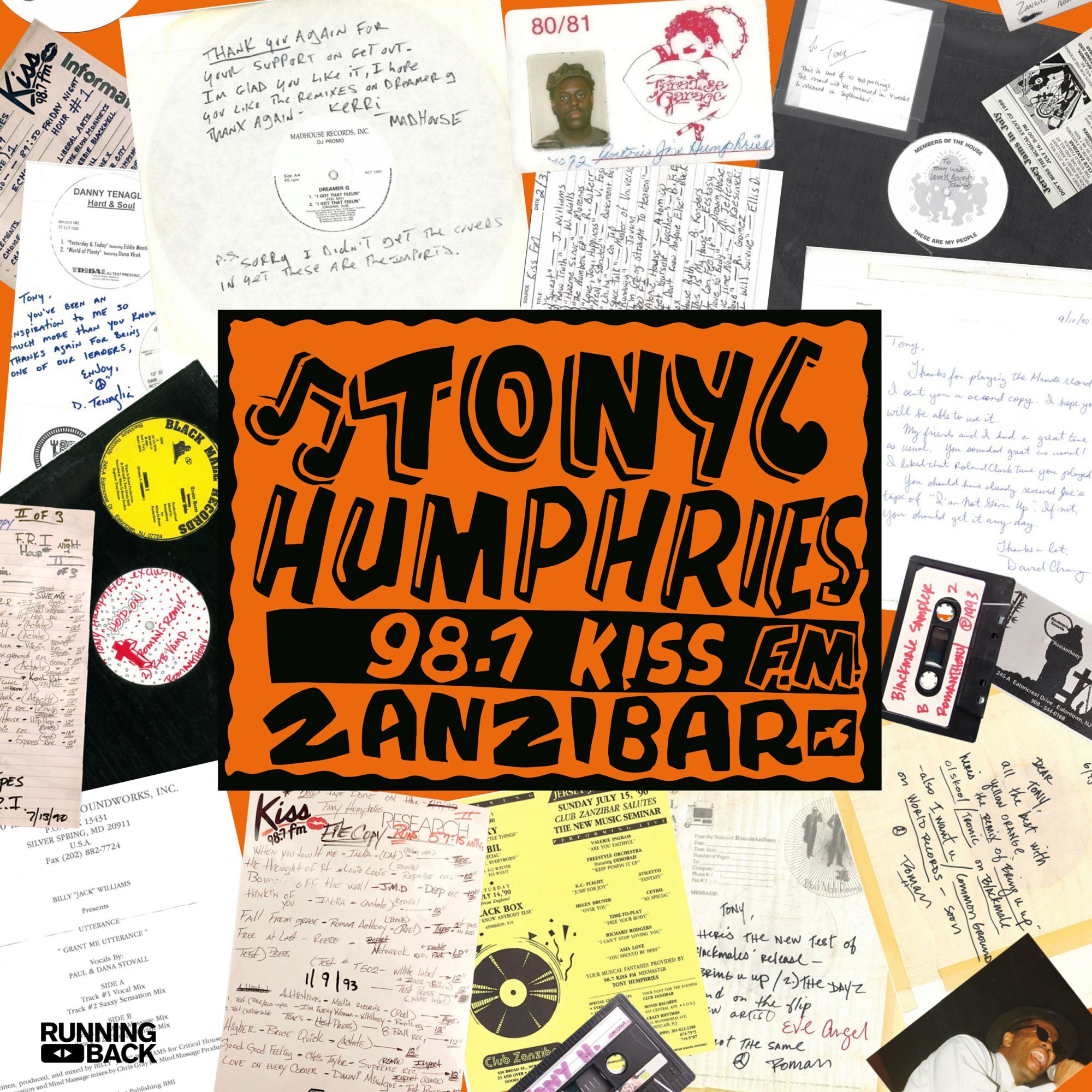Tony Humphries: Running Back Mastermix - Kiss FM Zanzibar Years