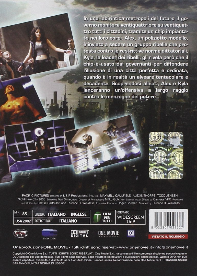 Nightmare City 2035 ( Dreamcity ) ( 2035 - The Mind Jumper (Nightmare City Twenty Thirty Five ) )