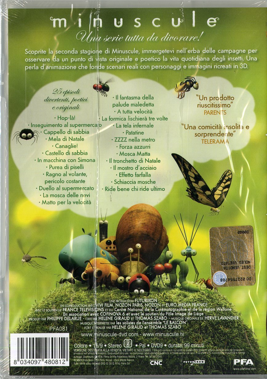Minuscule - La vita segreta degli insetti Stagione 02 Volume 01