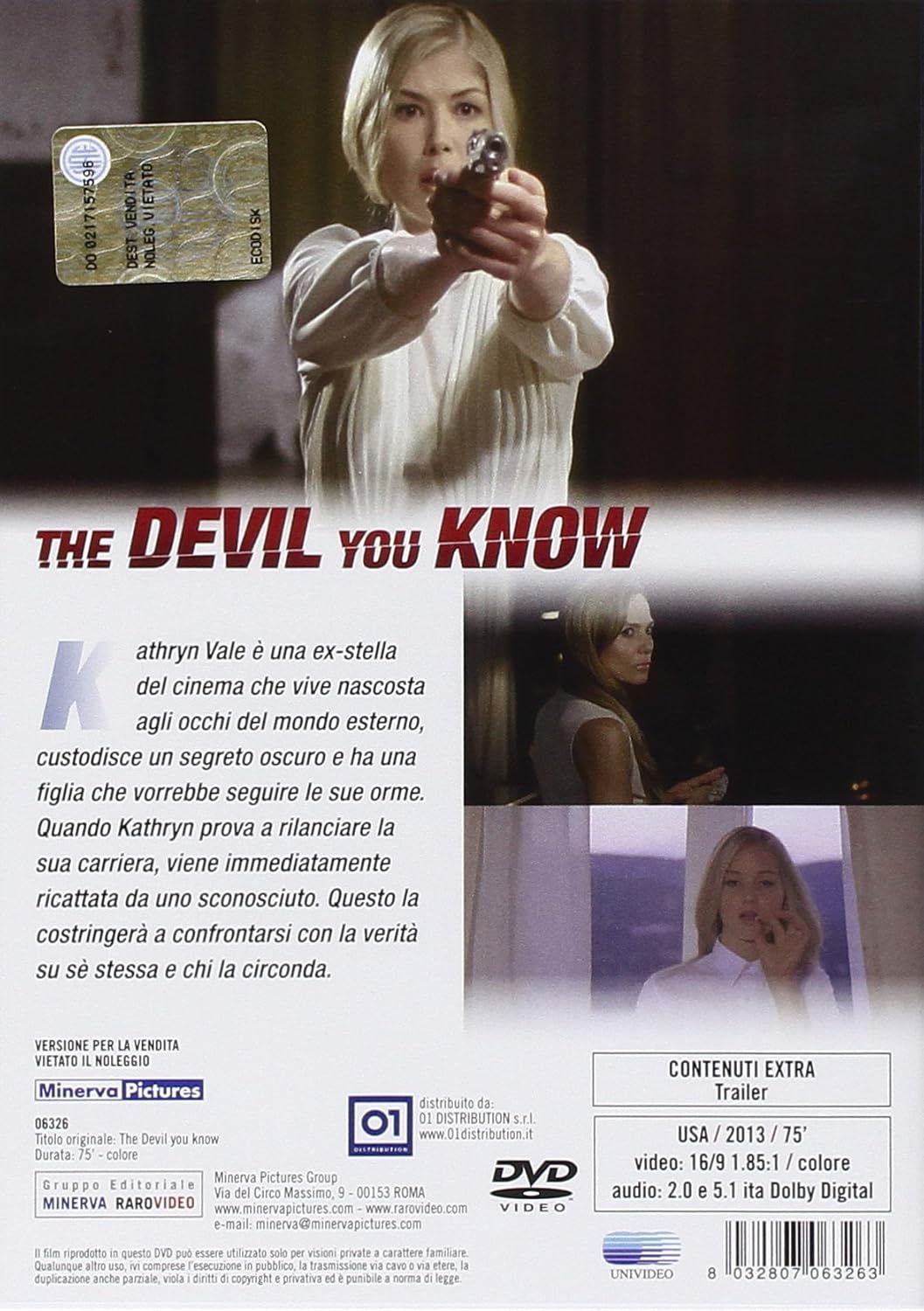 the devil you know DVD Italian Import