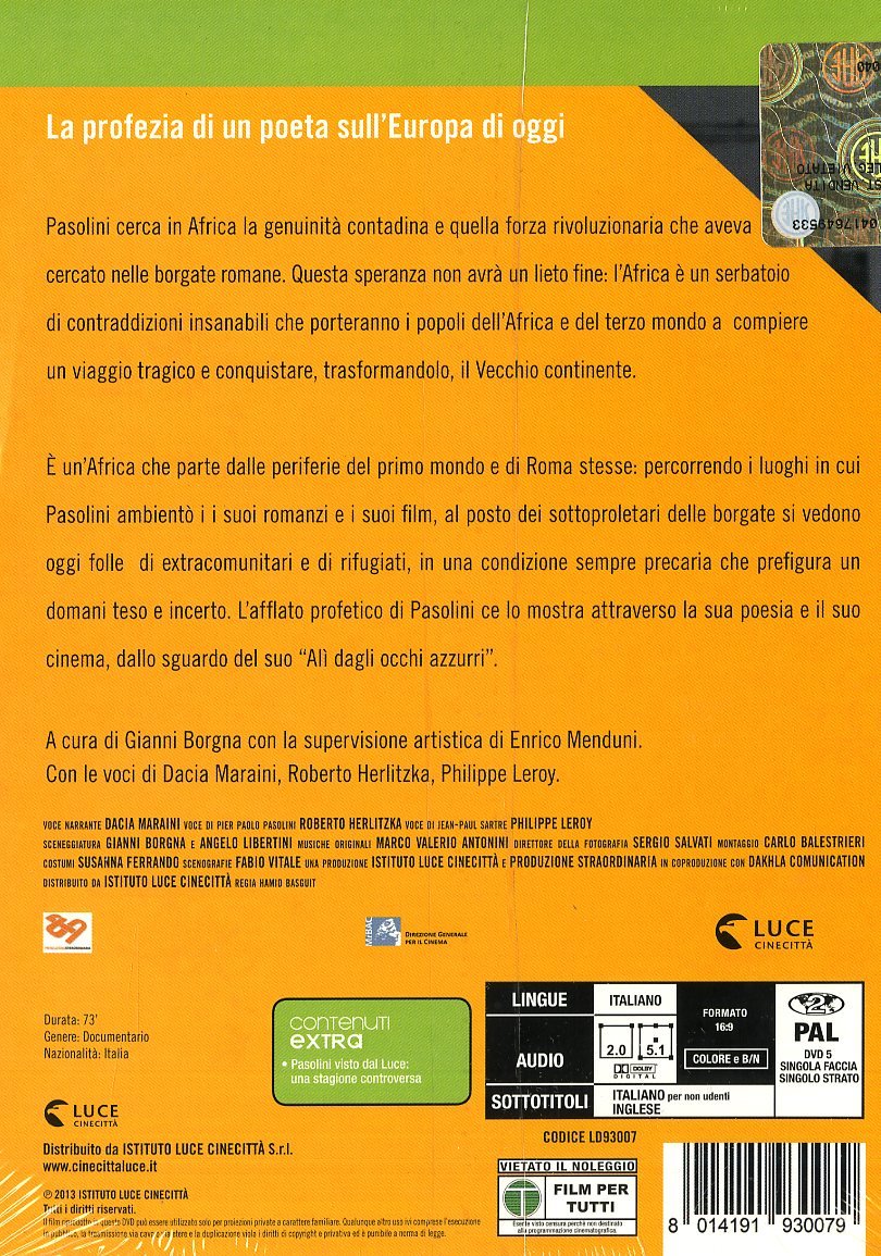 Profezia - L'Africa Di Pasolini