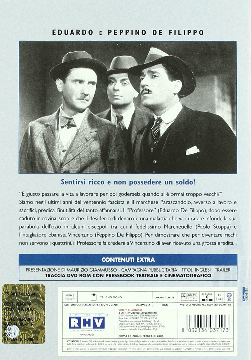 A Che Servono Questi Quattrini?
