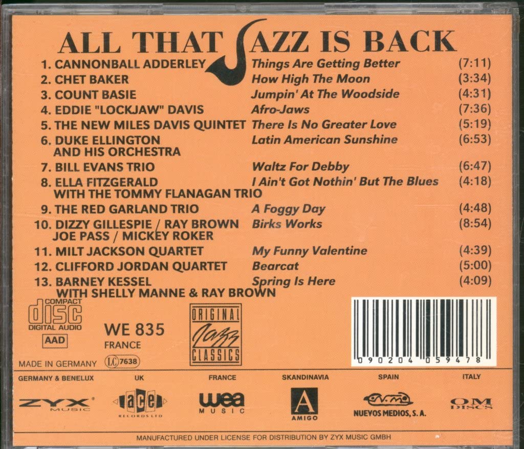 v/a - All That Jazz is Back