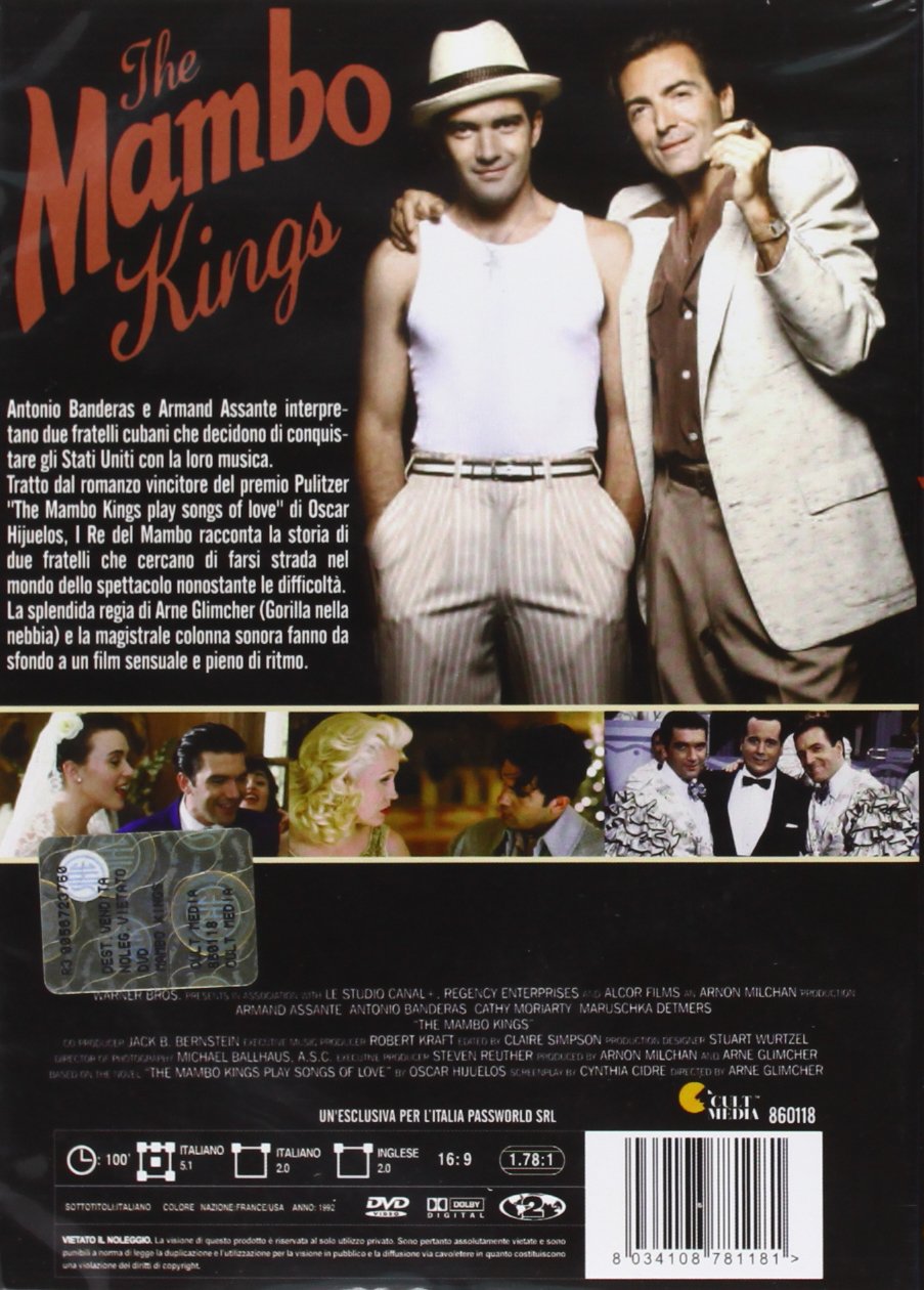 the mambo kings dvd Italian Import