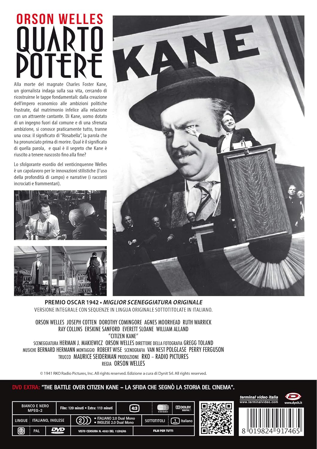 quarto potere (2dvd) dvd Italian Import