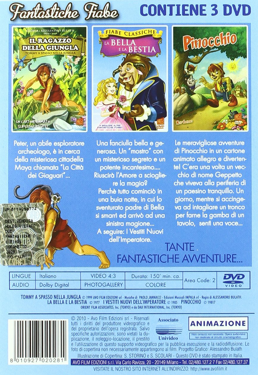 Lo scrigno dei cartoni - Fantastiche fiabe