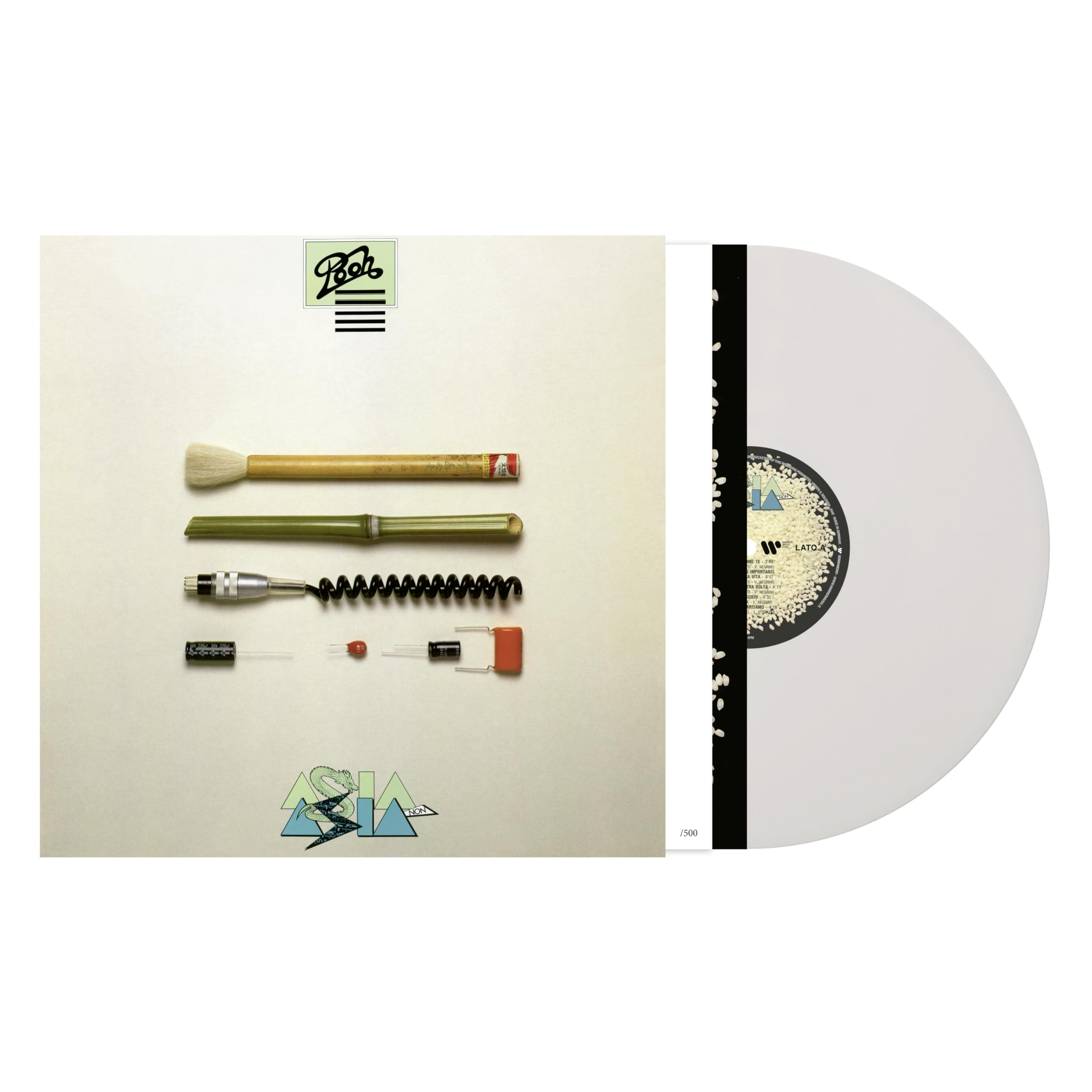 Asia Non Asia Vinile Bianco Limitato Con Inserto Numerato