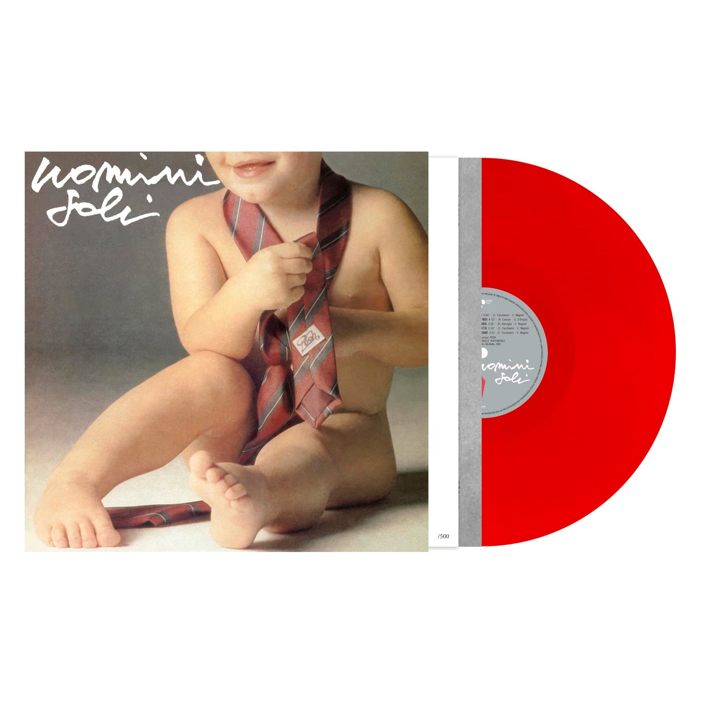 Pooh - Uomini Soli (Red Vinyl)