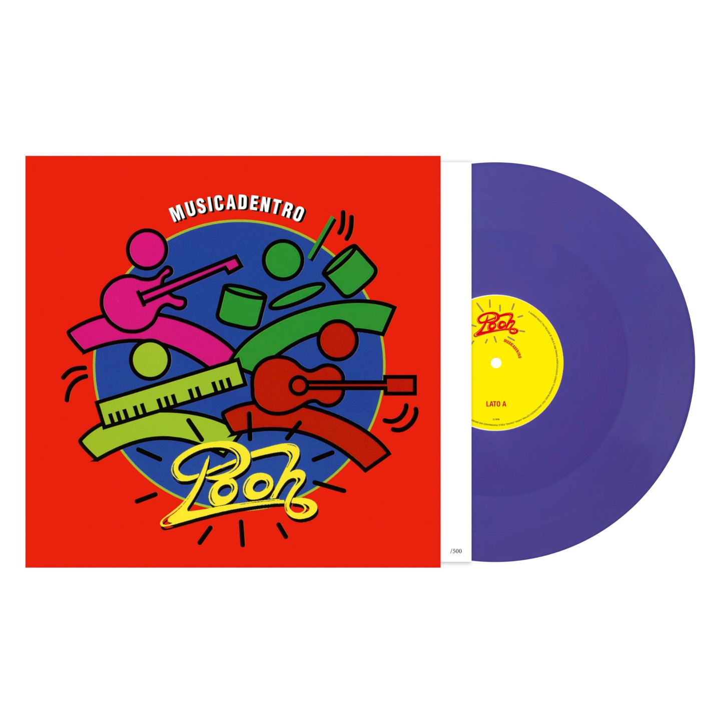 Pooh - Musica Dentro (Purple Vinyl)
