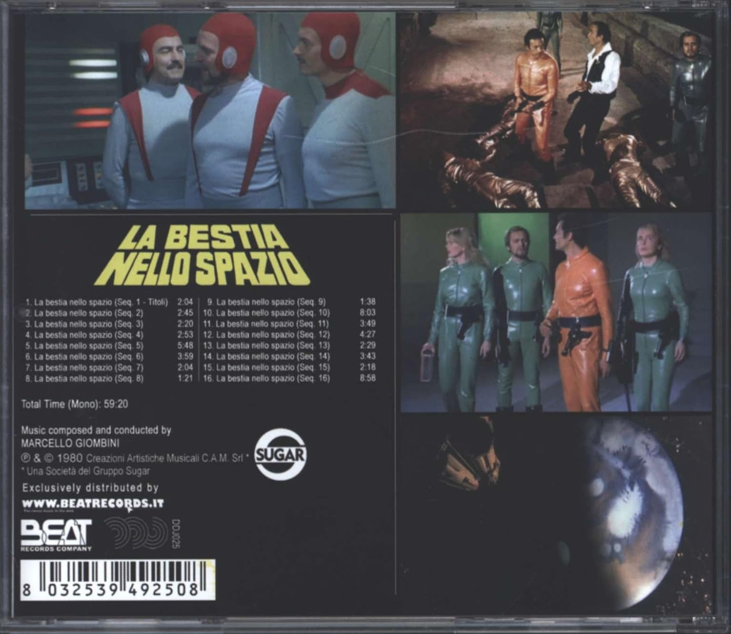 La Bestia Nello Spazio (The Beast in Space) Soundtrack