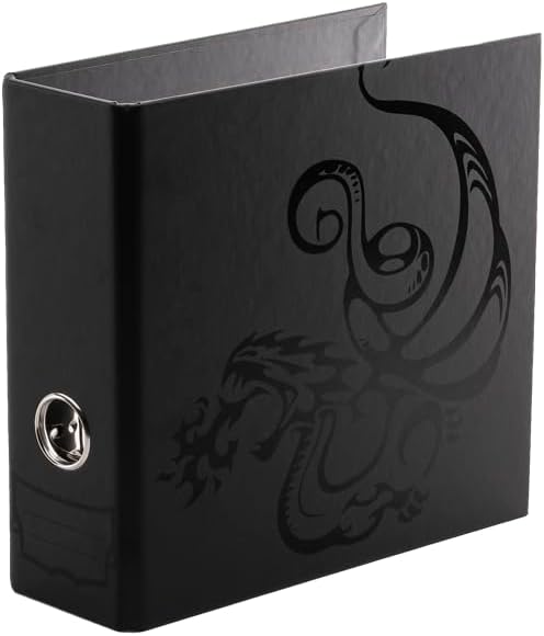 Dragon Shield Sanctuary - Slipcase 2-Ring Binder - Black