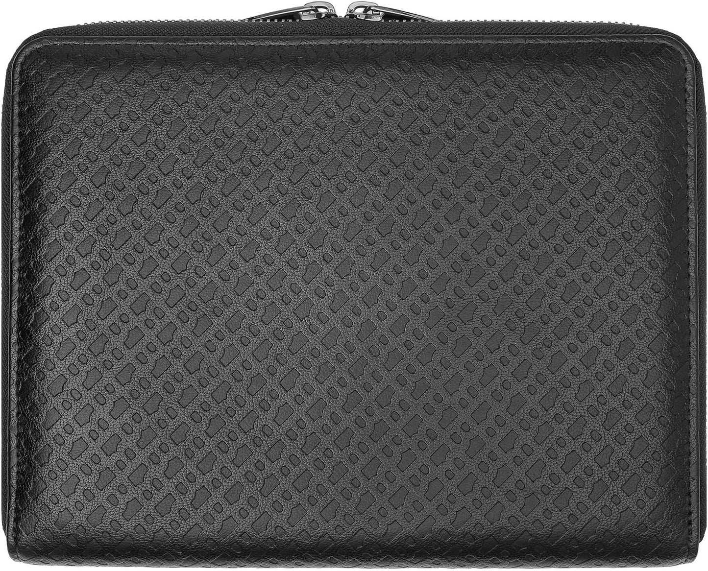 Hugo Boss A5 Conference Folder Monogram Zipped Black