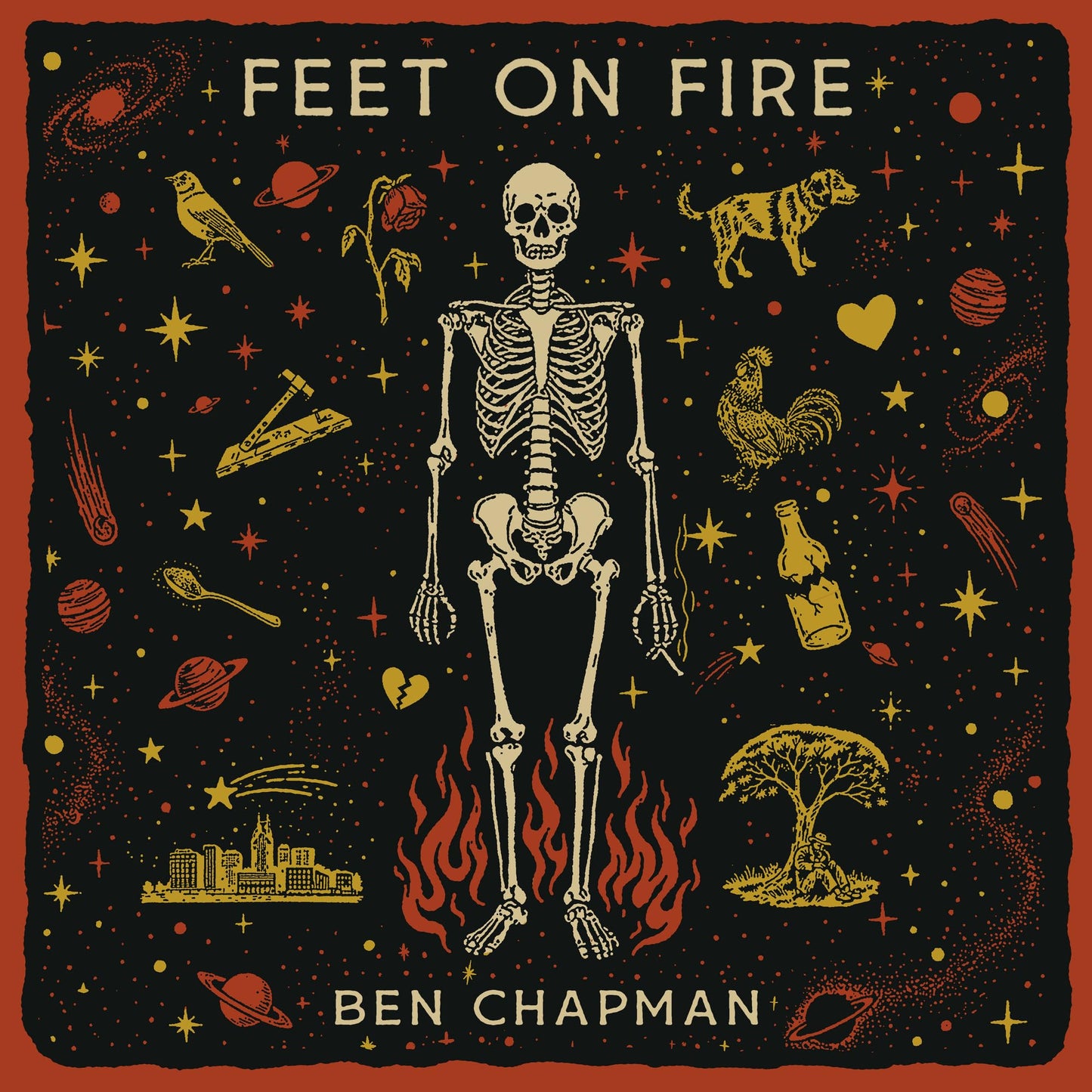 FEET ON FIRE