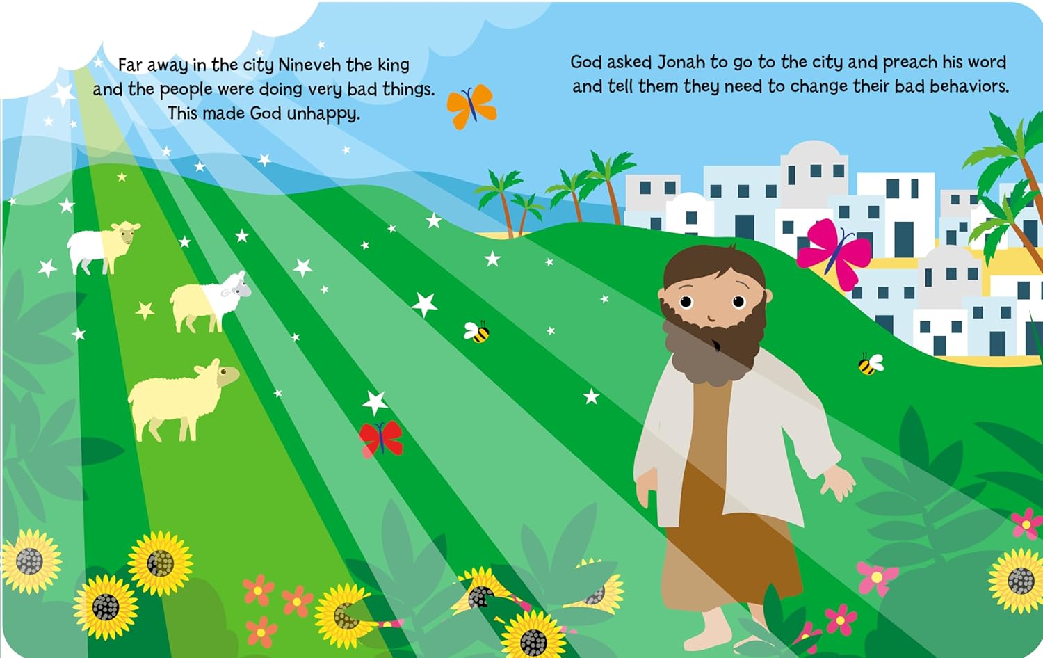 JONAH AND THE WHALE (Padded boardbook with Handle