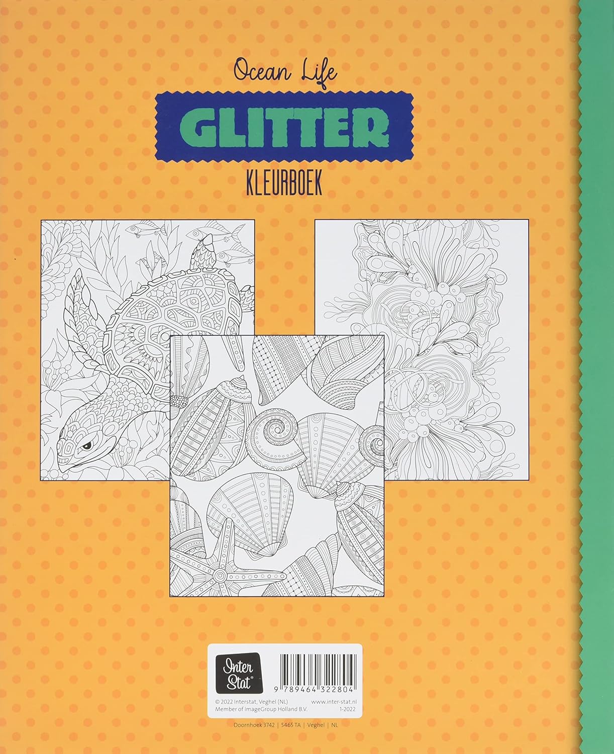 Glitter Kleurboek - Ocean Life