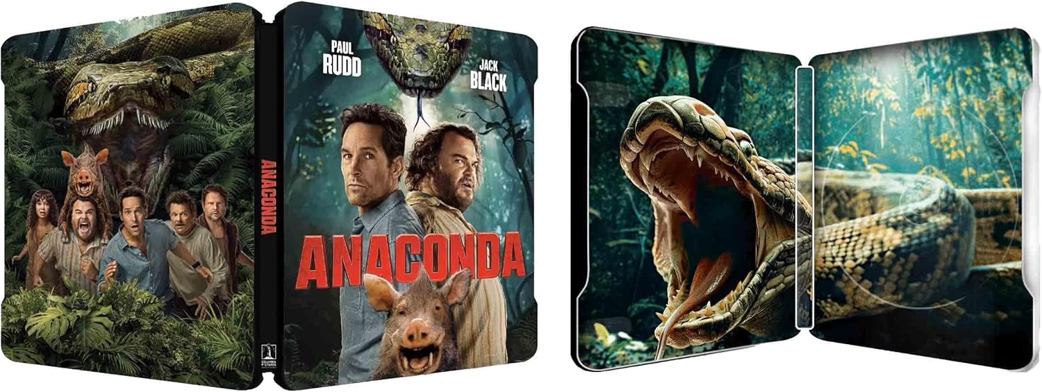 Anaconda (2025) (Steelbook) (4K Ultra Hd+Blu-Ray Hd)