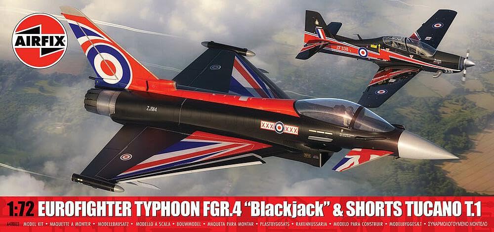 Twin Pack - Eurofighter Typhoon Fgr.4 (Blackjack) + Shorts Tucano T.1