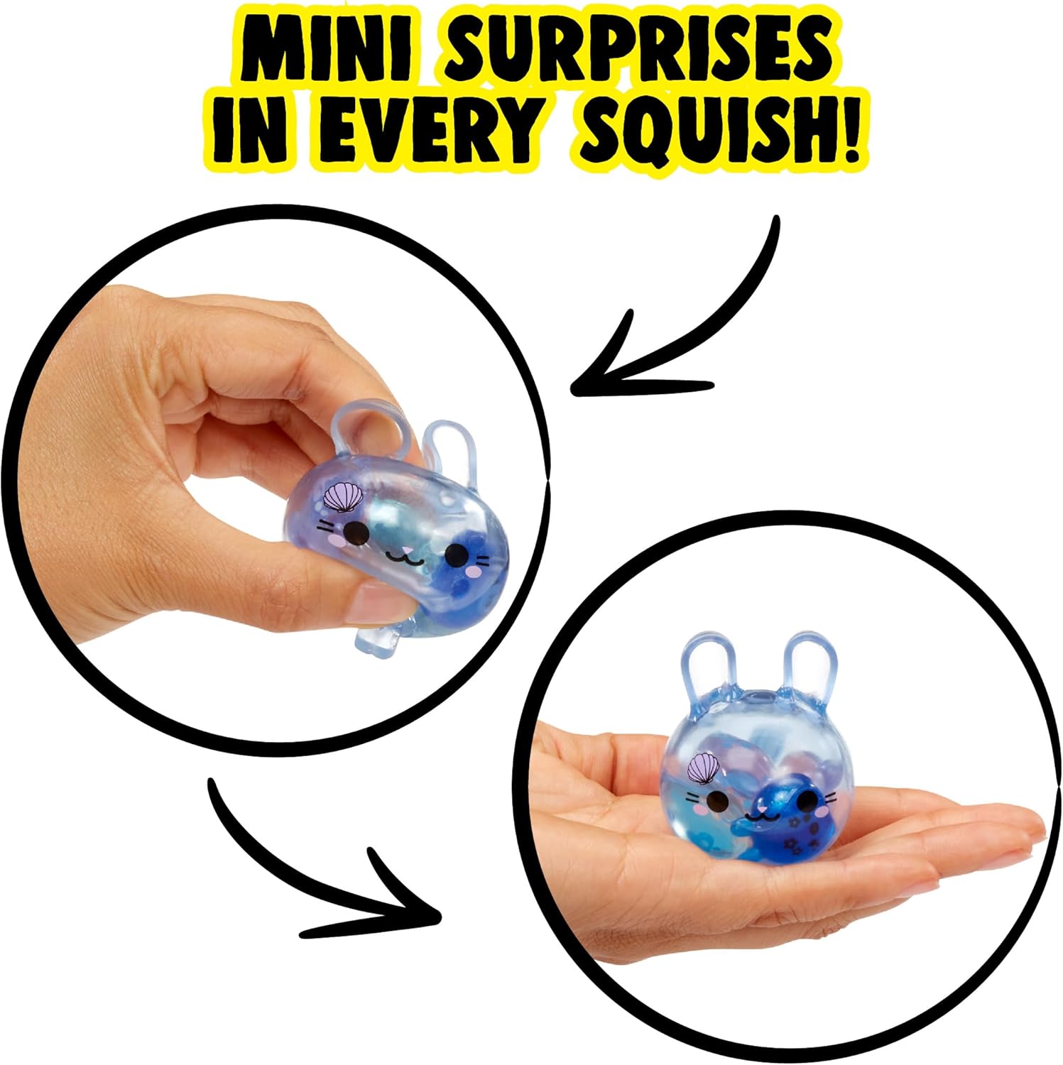 The Original Moj Moj Bubbles Series 1 - Figura Coleccionable, Embalaje Ciego, Juguete Sensorial, Relleno para Cestas de Pascua, Regalos de Fiesta para Niños Mayores de 5 Años