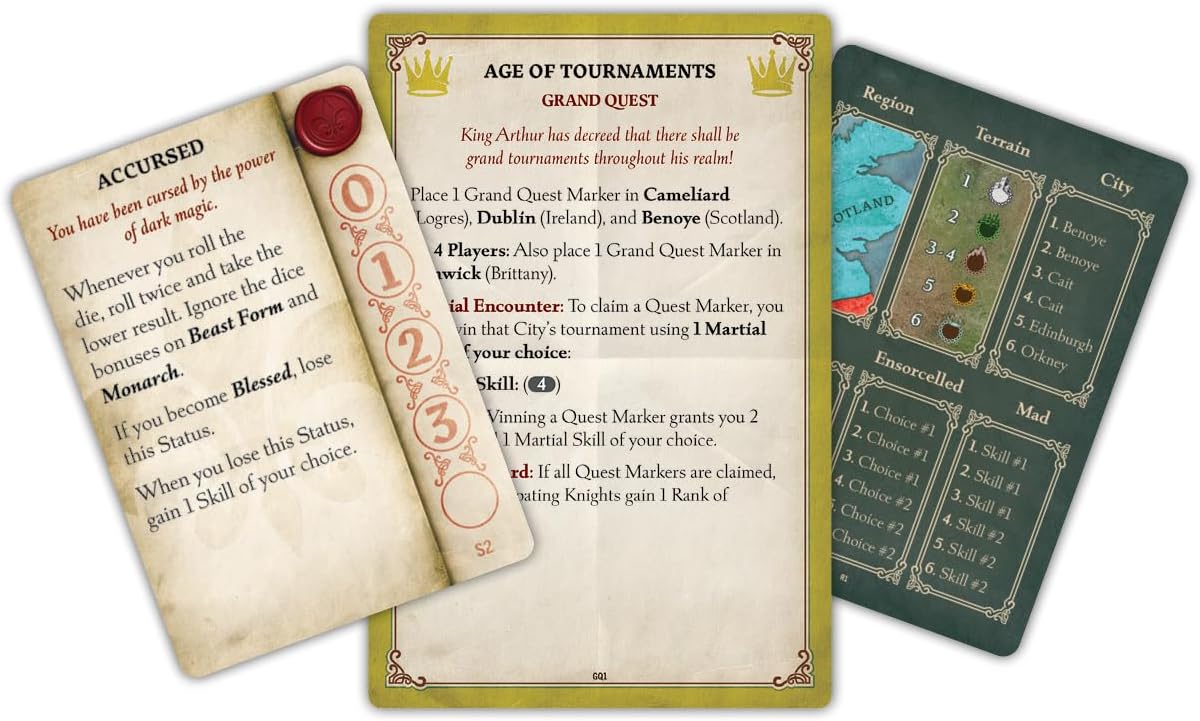 Tales of the Arthurian Knights Strategy Game *English Version*