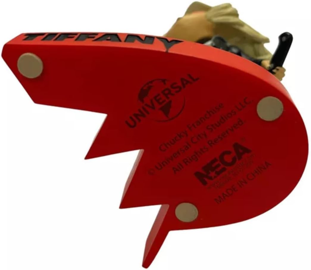 NECA Bride of Chucky Head Knocker 7-Inch - Tiffany (Heart Connect Base