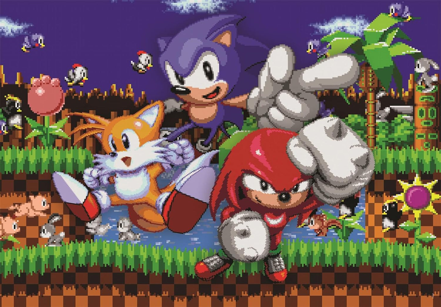 Clementoni SEGA Sonic 500 Teile Erwachsene - Sonic Puzzle Erwachsene in 49 x 36 cm - Puzzle Erwachsene anspruchsvoll von Clementoni 35807