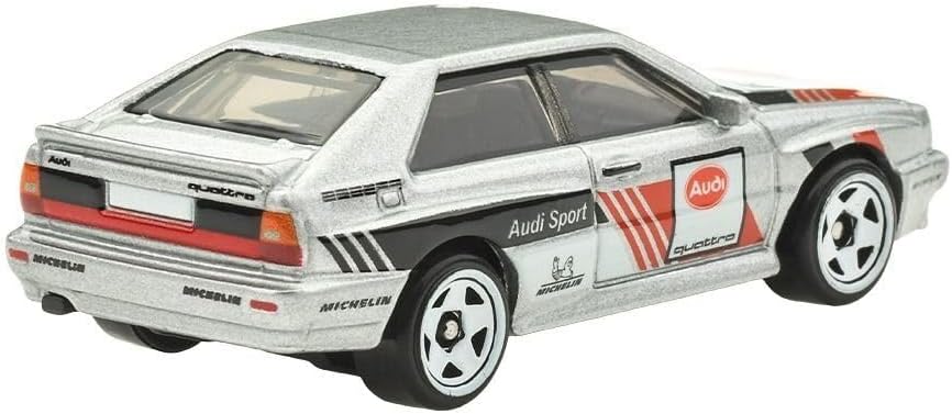 Hot Wheels Silver Series Rally Racers '87 Audi Quattro 1/5, 1:64 Scale Diecast Toy Vehicle